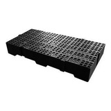 Palete Plástico Piso Alto Reforçado Estrado Pallet 82x41x13