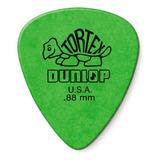 Palheta Dunlop Tortex Verde 0,88mm (pacote
