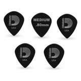 Palheta Guitarra Daddario Jazz Black Ice Medium .80mm 5uni