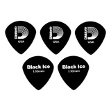 Palheta Guitarra Daddario Jazz Black Ice Pesada 1.10mm 5uni