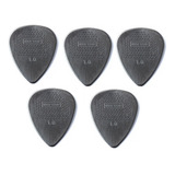 Palheta Maxgrip Nylon 1.0mm Cinza Kit Com 5