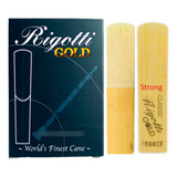 Palheta Rigotti Gold France Clarinete 3 1/2 Strong Unidade