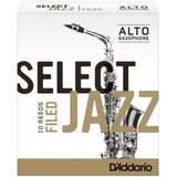 Palheta Sax Alto Rico Select Jazz