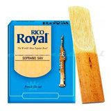 Palheta Sax Saxofone Soprano Rico Royal 2 - 2 Unidades
