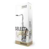 Palheta Sax Tenor 3m Filed (caixa C/ 5) Daddario Select Jazz