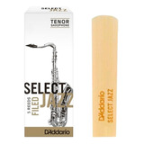 Palheta Sax Tenor Rico Select Jazz