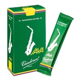 Palheta Vandoren Java Verde Green -