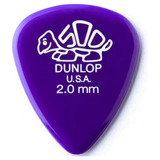 Palheta Violão Guitarra Cavaco 2.0mm Dunlop