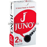 Palhetas Vandoren Juno Para Clarinete (caixa Com 10) - Nº 3