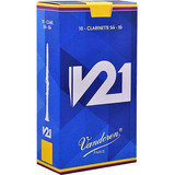 Palhetas Vandoren V21 Para Clarinete (caixa Com 10) - N° 3