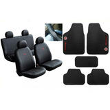 Palio 2003 Ex Jogo Capas Bancos Couro Kit Tapetes Volante