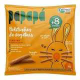 Palitinhos Vegetais Orgânico Cenoura Grão De Bico Papapá 20g