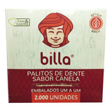 Palito De Dente Bambu Canela C/2000