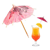 Palito Decorado Guarda-chuva Para Drinks Bebidas