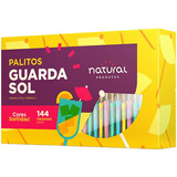 Palito Guarda Sol/chuva Enfeite Drink Bebida Natural C/144 