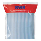 Palito P/ Topper De Bolo E Pirulito 28 Cm Grande Bwb C/50 Un