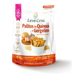 Palito Salgado Quinoa E Gergelim Leve Crock Sem Glúten