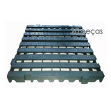 Pallet Plástico 4,5 X 50x50 Preto Kit 20 Pçs - Estrado Deck