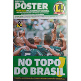 Palmeiras No Topo Do Brasil - Revista Pôster Lance! De Pa...
