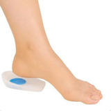 Palmilha Silicone Para Calcanhar Amortecedor De Impacto