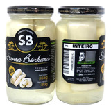 Palmito Pupunha Santa Barbara Inteiro Vidro 180g
