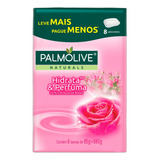 Palmolive Kit Sabonete Em Barra Hidrata E Perfuma Com 8 Unidades De 85g Cada