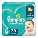 Pampers Confort Sec Fralda Descartável Tamanho