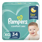 Pampers Confort Sec Fralda Descartável Tamanho