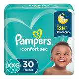 Pampers Fraldas Confort Sec