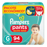 Pampers Pacote De Fraldas Pants Infantil