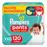 Pampers Pants Ajuste Total Xxg 120