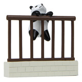 Panda Cerca Casa De Bonecas Decoração Portátil Parede