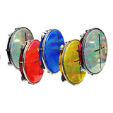 Pandeiro 10'' Luen Abs Pele Holográfica Fé - Profissional