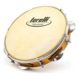 Pandeiro De 8 Em Abs Com Pele Animal Torelli Tp800
