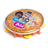 Pandeiro Luen Infantil 8 Polegadas Aro Abs Pele Mundo Bita 