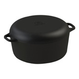Panela Assar Pão Forno Holandês De Ferro Fundido Gourmet