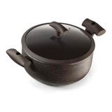 Panela Caçarola Com Tampa Indução 4,5l 24x11cm Hércules