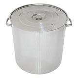 Panela Cervejeira Inox 125 Litros Com Tampa