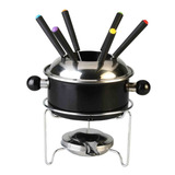 Panela Conjunto Para Fondue Em Inox 10 Peças