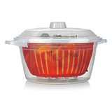 Panela De Micro-ondas Com Cesto Para Legumes 2,6 L Nitron