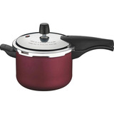 Panela De Pressão 20 Cm 4,5l Tramontina Vancouver Alumínio Cor Vermelho