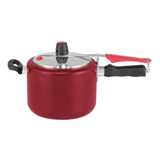 Panela De Pressão Clock Original Vermelha 4,5l