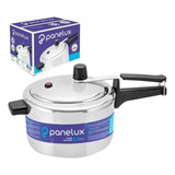 Panela De Pressão Panelux Alumínio Polido 3 Litros Cor Polida