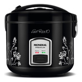 Panela Elétrica De Arroz Pe-44-10x 700w Preta Mondial 