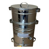 Panela Suqueira 40kg Em Inox Suco A Vapor