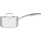 Panela Tramontina Inox C/ Tampa Corpo Triplo Grano 18cm Cor Aço Inox
