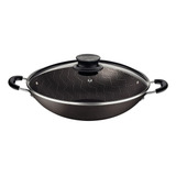 Panela Wok Tramontina 36cm 6,0 Litros Antiaderente C/tampa