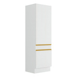 Branco/dourado