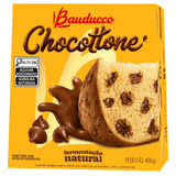 Panettone Com Gotas De Chocolate Bauducco Chocottone Caixa 400g