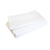 Pano De Chão Branco Duplo - Kit 10 Un - Alvejado 100%algodão